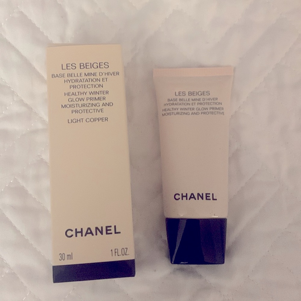 Chanel Les Beige Healthy Winter Glow Primer - light copper ❄️ BNIB